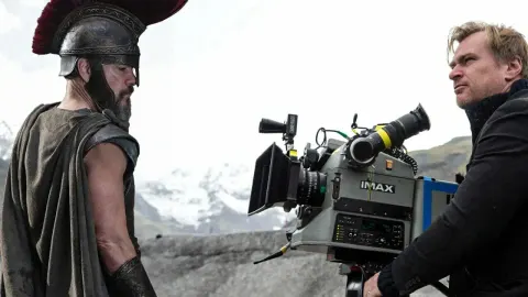 IMAX The Odyssey 14K resolution explained with a large-format film camera