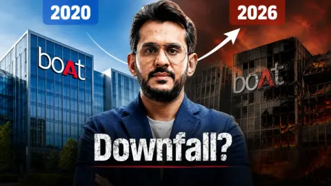 boAt downfall case study showing audio products and IPO market pressure