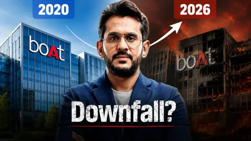 boAt downfall case study showing audio products and IPO market pressure