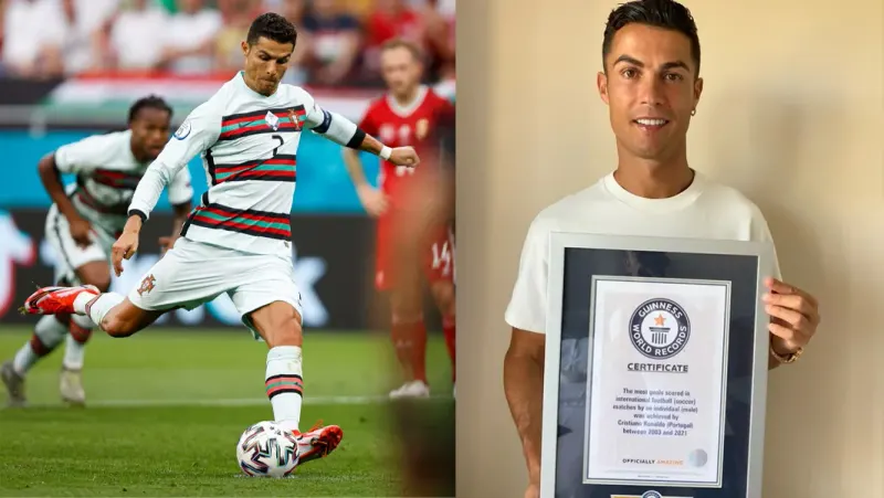 Madeira football training scene representing Cristiano Ronaldo's early life