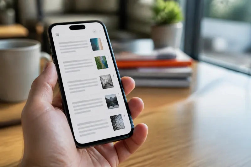 Screenshot of Instapaper 10 showing its new features and design.