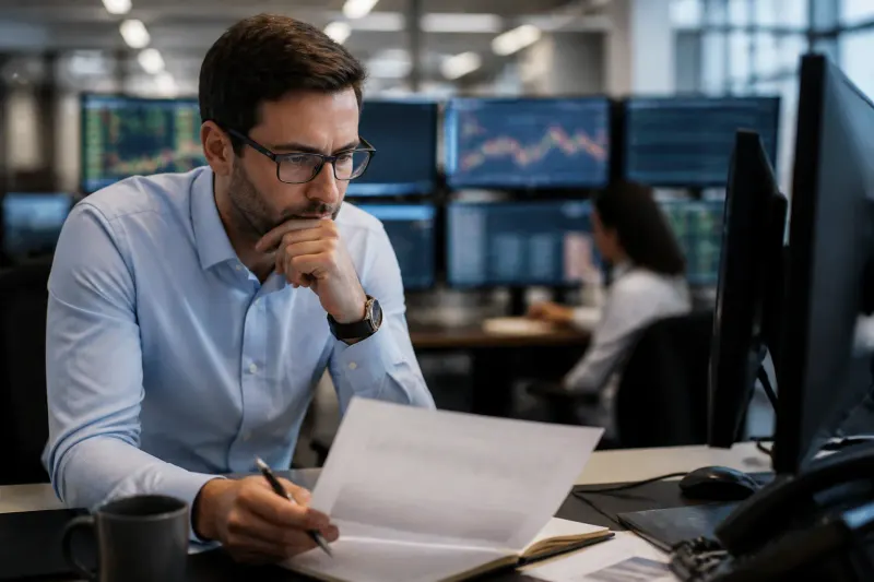 Bitcoin market analysis surrounded by economic indicators