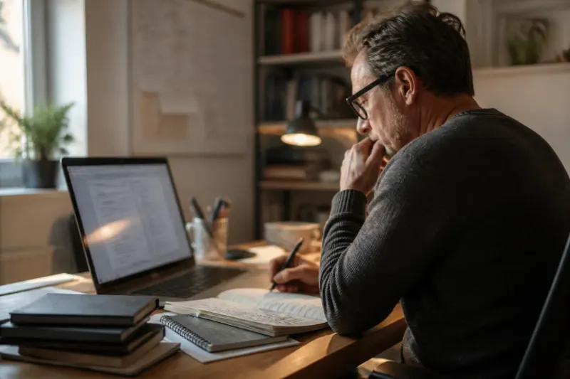 A user setting up their workspace with Obsidian and various note-taking tools.