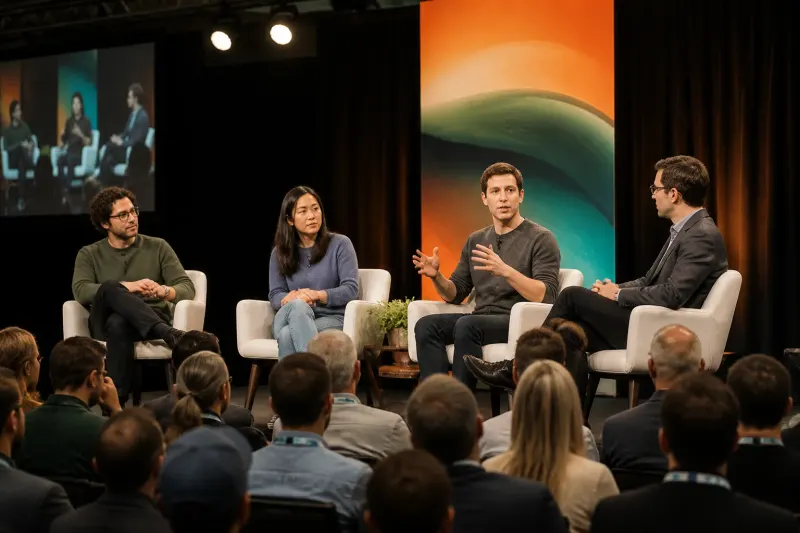 Prominent AI leaders discuss innovations at TechCrunch Disrupt 2026.